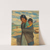 Hopi Mother and Child by Carl Moon
