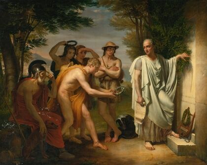 Horace Au Tombeau De Virgile