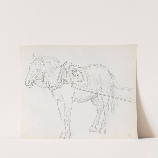 Horse (between 1865 and 1872) by Adolph Tidemand