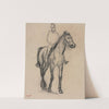Horse and Rider (c. 1890) by Edgar Degas