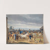 Horse market by Wilhelm von Kobell