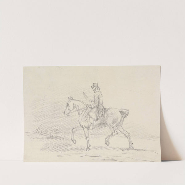Horse Rider, in Walking Gait by Sawrey Gilpin