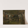 Horse Stable by Jan Stobbaerts