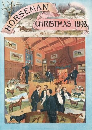 Horseman, Christmas, 1893