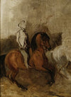 Horseman, sketch