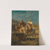 Horsemen at a Well by Adolf Schreyer