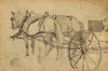 Horses and Wagon (The Picnic Excursion)