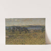 Horses at the Beach by Nils Kreuger