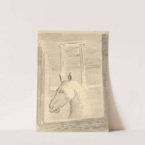 Horse&#039;s Head by Cyprián Majerník