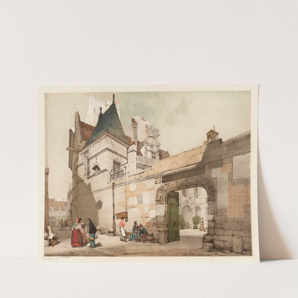 Hôtel de Cluny, Paris by Thomas Shotter Boys