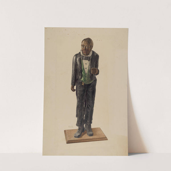 Hotel Porter Figure by Alvin M. Gully