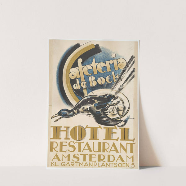 Hotel Restaurant Amsterdam, Kleine-Gartmanplantsoen 5 (ca. 1920) by Samuel Schwarz