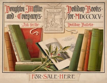 Houghton Mifflin & Company’s holiday books for MDCCCXCV