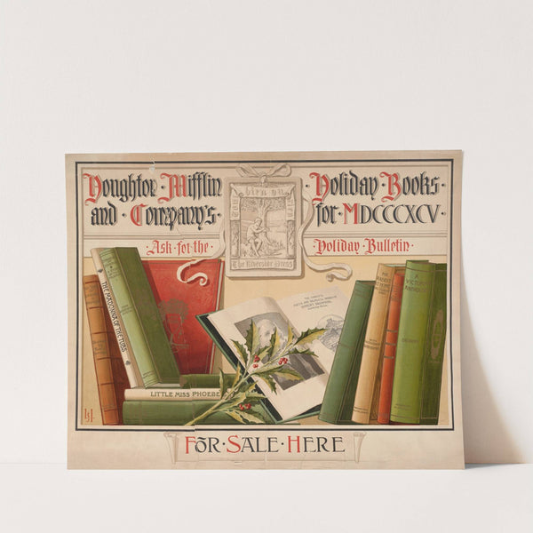Houghton Mifflin &amp; Company&#039;s holiday books for MDCCCXCV by Ludvig Sandöe Ipsen