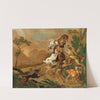 Hounds attacking a bear by Abraham Hondius