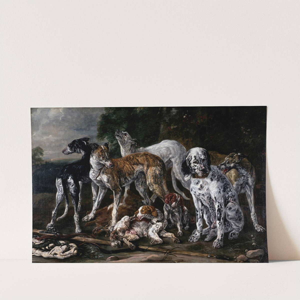 Hounds Resting from the Chase by Jan Fyt