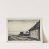 House and garden by the sea by Carl Bloch