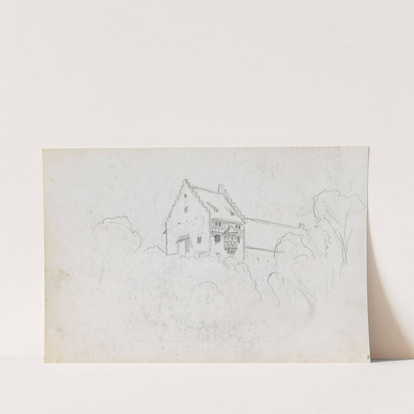 House outside Überlingen by Hans Gude