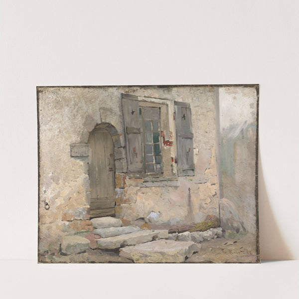 House Wall in Grez by Fredrik Kolstø