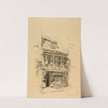 House Where First American Flag Was Made (1897) by Ernest Peixotto