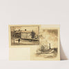 House;Monument in Woods by Ernest Peixotto