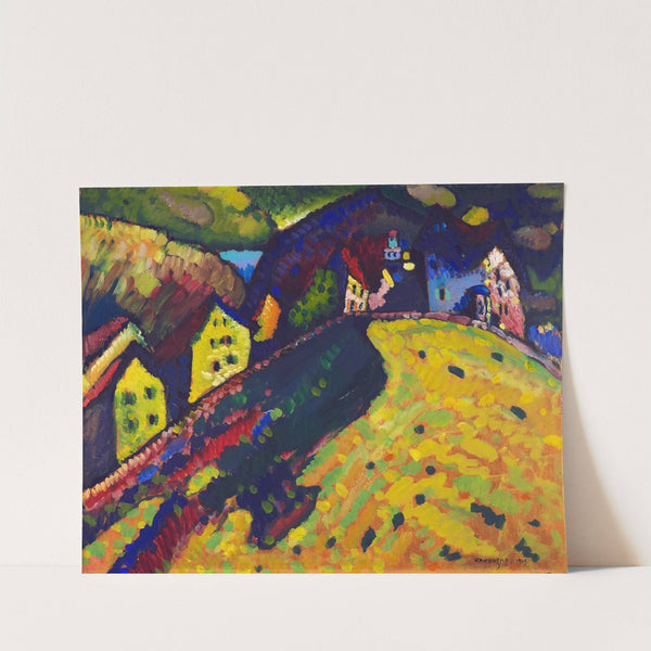 Houses at Murnau by Wassily Kandinsky