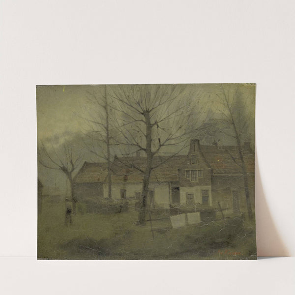 Houses in a Village by Eduard Karsen