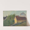 Houses in Son by Oluf Wold-Torne