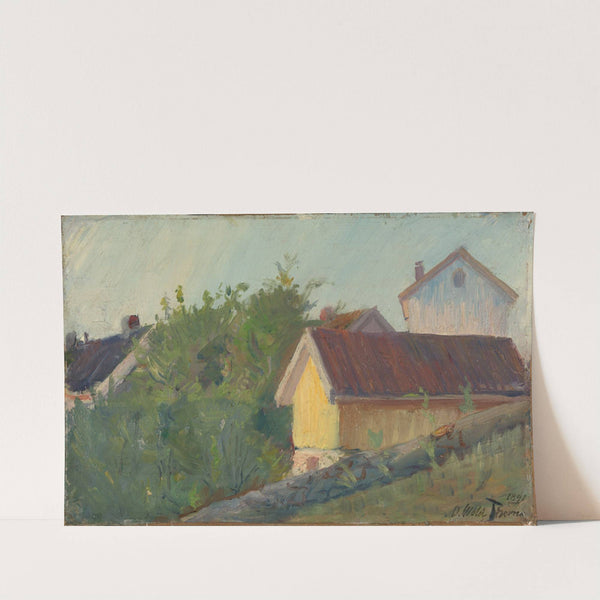 Houses in Son by Oluf Wold-Torne