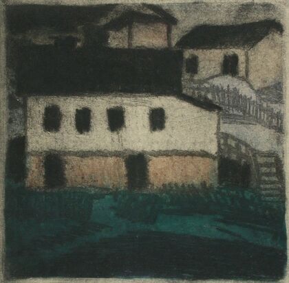 Houses on the beach (1914)