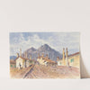 Housetops and Mountains by Truman Seymour
