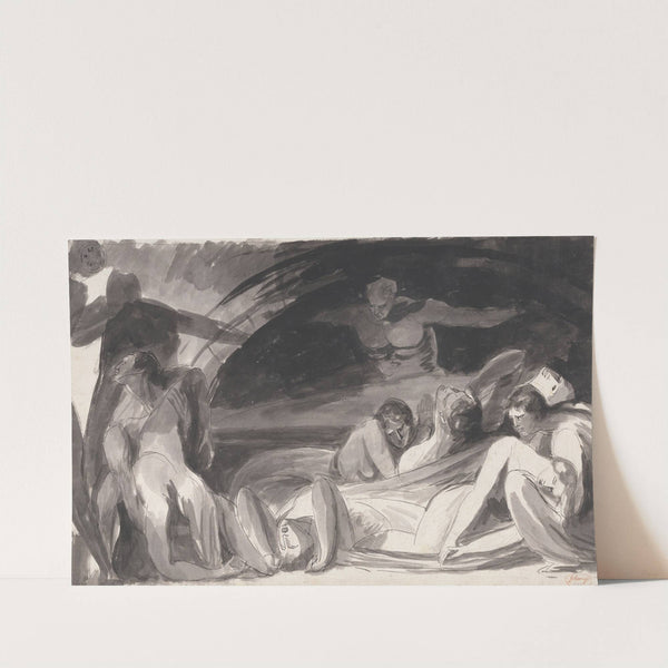 Howard Visiting a Prison by George Romney