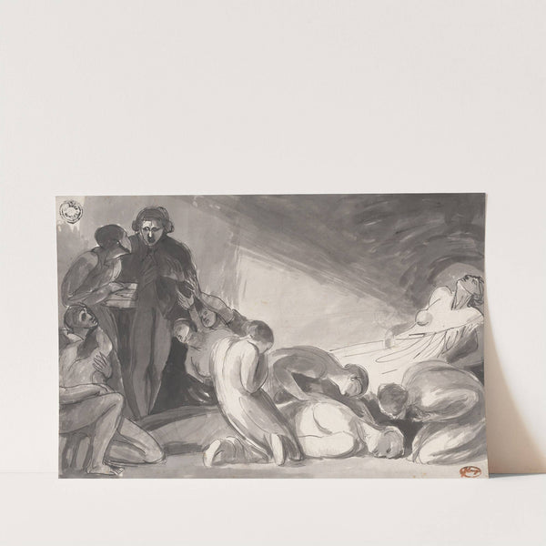 Howard Visiting a Prison by George Romney