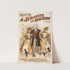 Hoyt&#039;s A stranger in New York by Strobridge &amp; Co. Lith.