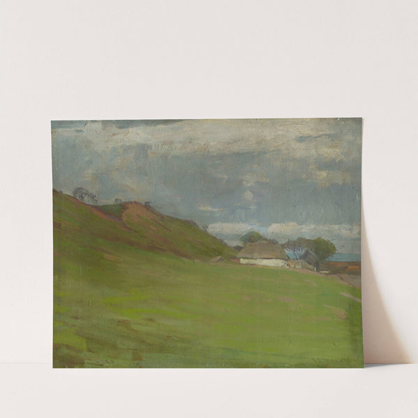 Hradište vo Vaľkovciach (1923) by Ľudovít Čordák