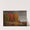 Hudson River Landscape in Autumn by Junius Ralston Sloan
