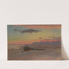 Hudson Valley in Winter, Looking Southwest from Olana (1870–80) by Frederic Edwin Church
