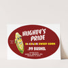 Hugheys Pride Bi-Color Sweet Corn Label (1930-1950)