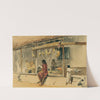 Hühnerhändler in Point de Galle auf Ceylon (Sri Lanka) by Joseph Selleny