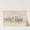 Huis aan de Vliet te Voorburg (1827 - 1897) by Lodewijk Johannes Kleijn