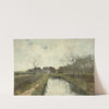 Huisje aan een sloot (1870 - 1888) by Anton Mauve