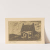 Huisje te Ter Heijde bij Den Haag (1873-1931) by Etienne Bosch