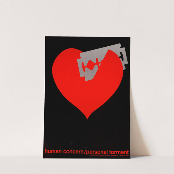 Human concern,personal torment by Anonymous