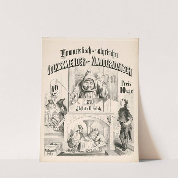 Humoristisch-satirischer Volkskalender des Kladderadatsch. 1870 (1869) by Hermann Scherenberg