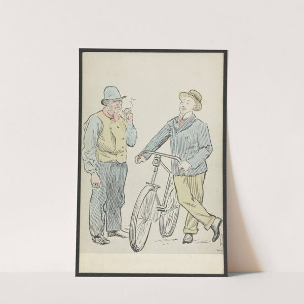 Humorous card by Andreas Bloch