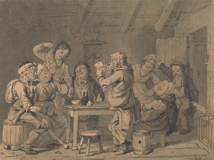Humorous Family Scene