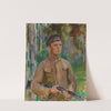 Hunter (forester Gunnar Arnkil) (1919) by Magnus Enckell