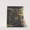 Hunters in the Woods by Jan Hackaert