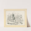 Hunters, riders (one brandishing a whip) and hounds chasing a rabbit (1820-1830) by Henry Thomas Alken