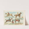 Hunters training their horses (1817-1818) by Henry Thomas Alken